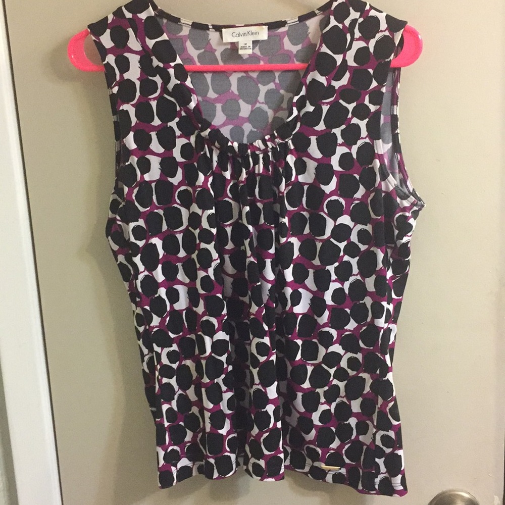 Calvin Klein sleeveless top. Medium